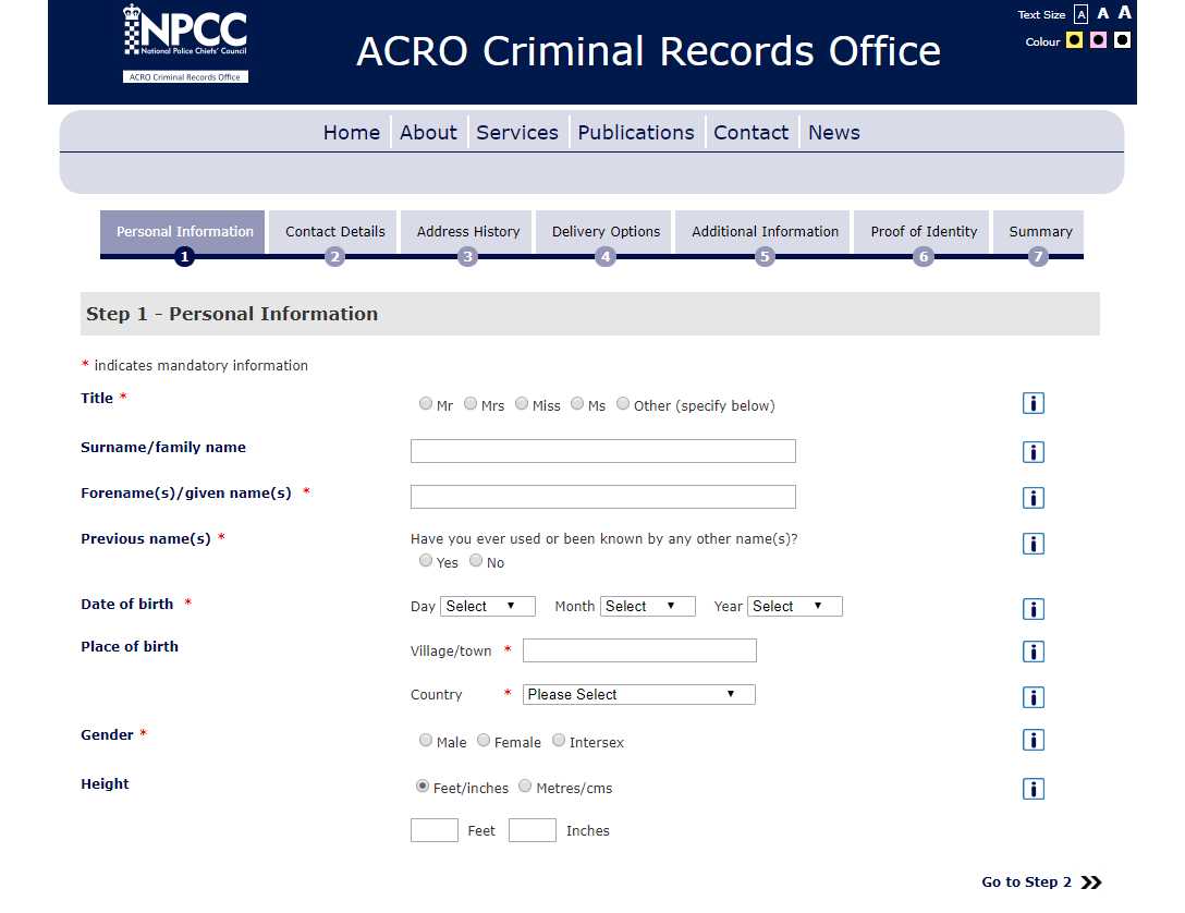 Police Records Subject Access Request Unlock